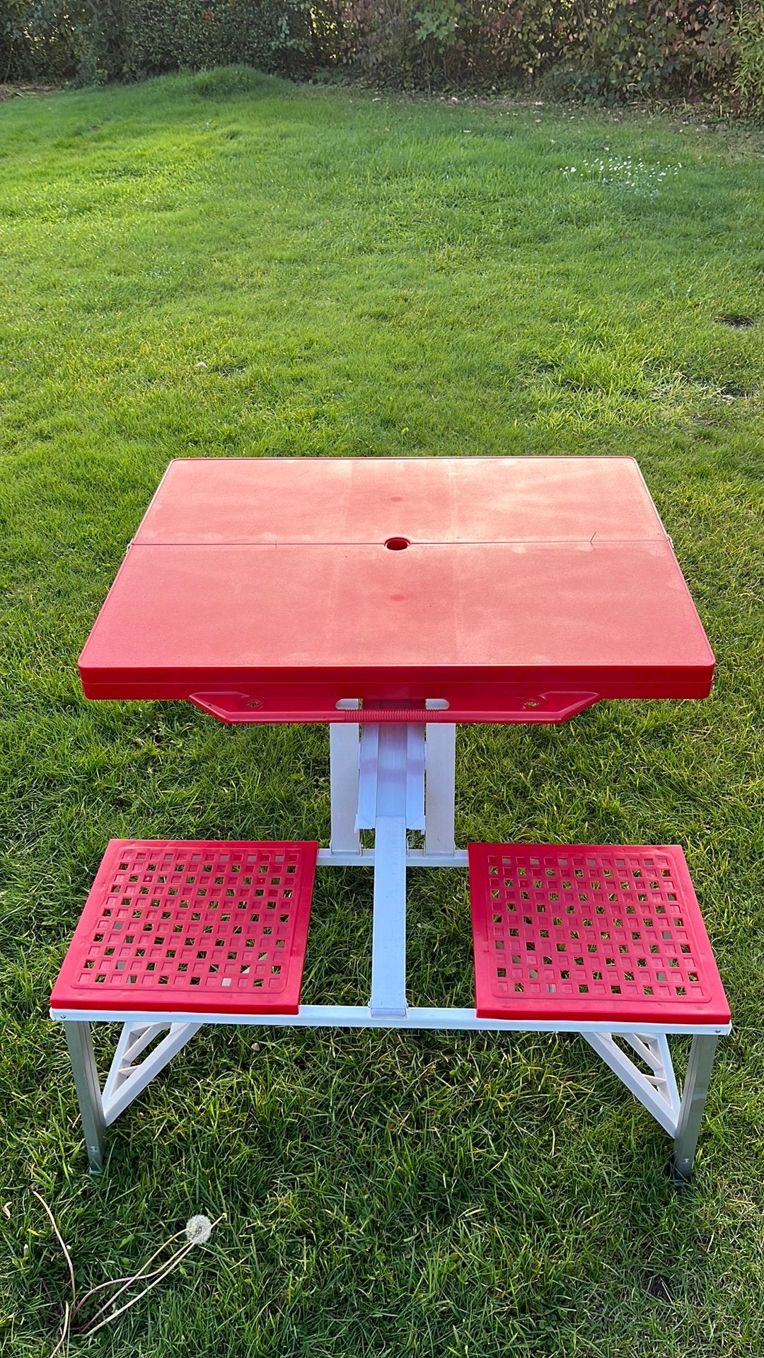 Picknicktafel, Ophalen, Overige materialen, Vierkant, Zo goed als nieuw
