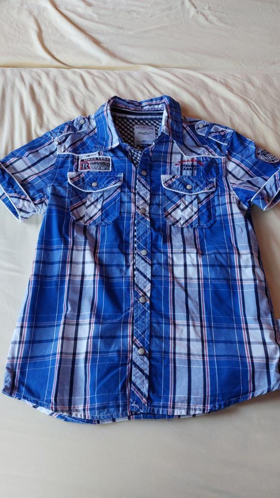 Redskins zomer hemd jongen maat 140, Garçon, Enlèvement ou Envoi, Chemise ou Chemisier, Redskins