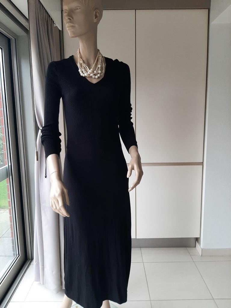 Maxi kleed zwart, Ophalen of Verzenden, Maat 38/40 (M), Zwart