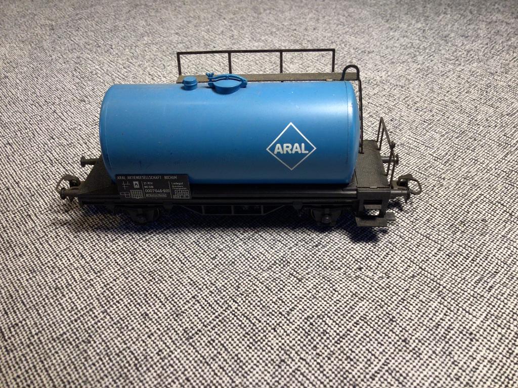 Märklin 4646 H0 Ketelwagen 'Aral' van de DB, Hobby en Vrije tijd, Wisselstroom, Wagon, Ophalen of Verzenden, Zo goed als nieuw