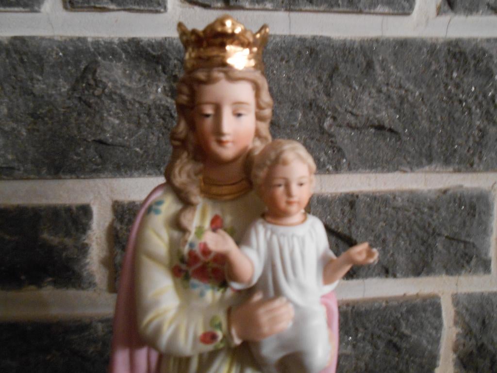 ANTIEK KERKELIJK BEELDJE O L V, Antiek en Kunst, Antiek | Religieuze voorwerpen, Ophalen