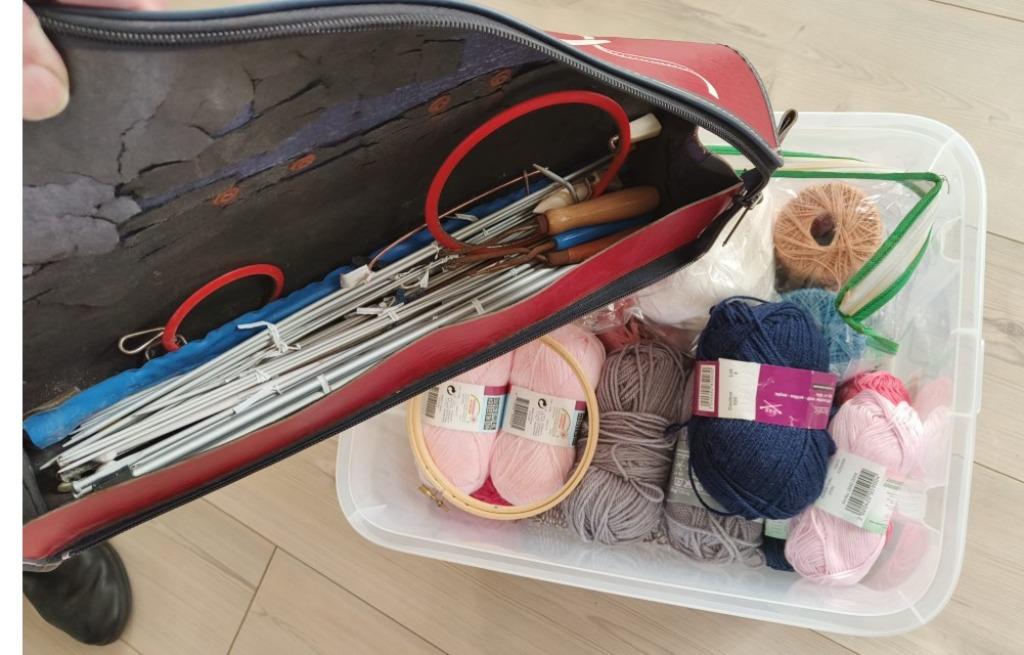 garen, Enlèvement, Comme neuf, Tricot, Laine ou Fils
