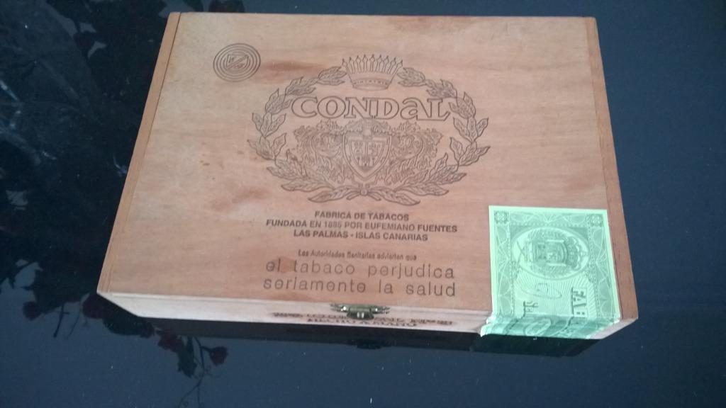 Vintage  sigarenkistje :Condal Las Pamas Islas Canarias, Enlèvement ou Envoi, Utilisé