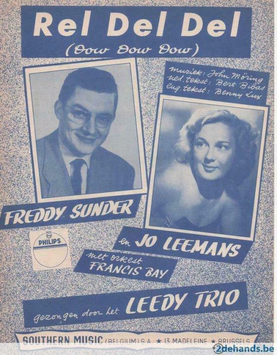 JO LEEMANS -  6 stuks - Vlaamse Bladmuziek (9 € / ex.), Enlèvement ou Envoi, Utilisé, Autres genres