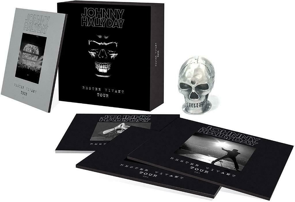 Box Stay alive Johnny Hallyday + nieuwe schedel, Verzenden, Nieuw in verpakking, Boxset