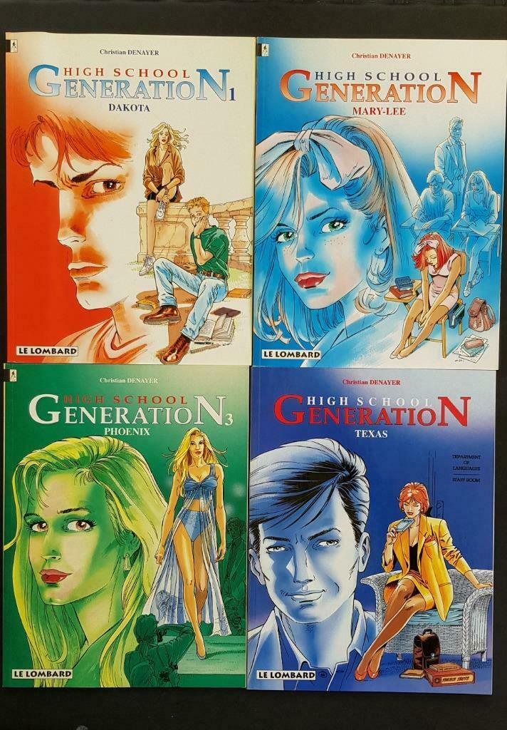 Strips High School Generation Le Lombard Denayer, Enlèvement, Comme neuf, Denayer