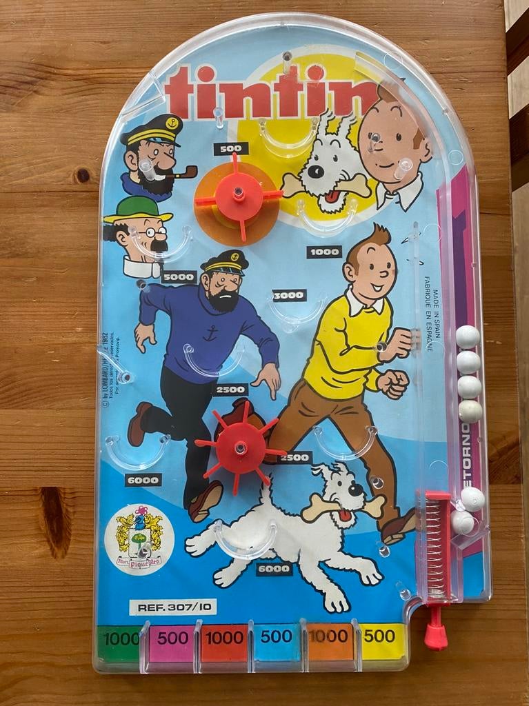 Flipper Tintin, Ed. Lombard 1982 *rare, Collections, Enlèvement ou Envoi