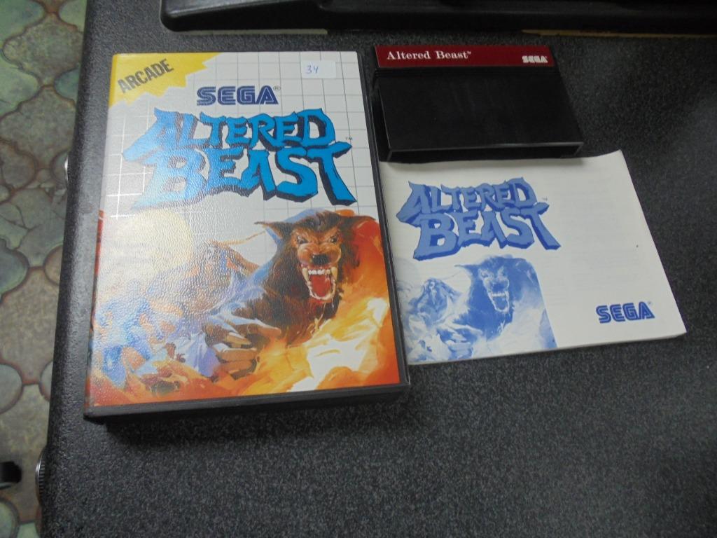 Sega Master System Altered Beast (CIB), 1 joueur, Enlèvement ou Envoi, Utilisé, Master System