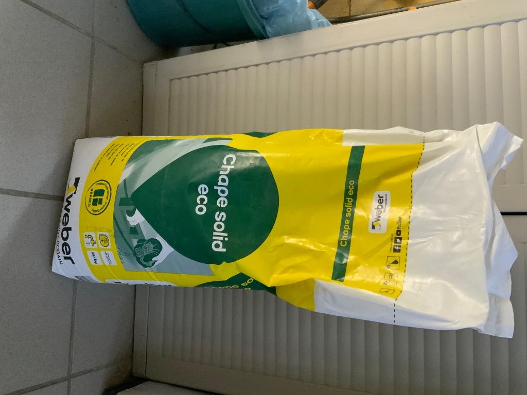 Weber Chape Solid Eco 20 kg, Enlèvement, Neuf, Autres types