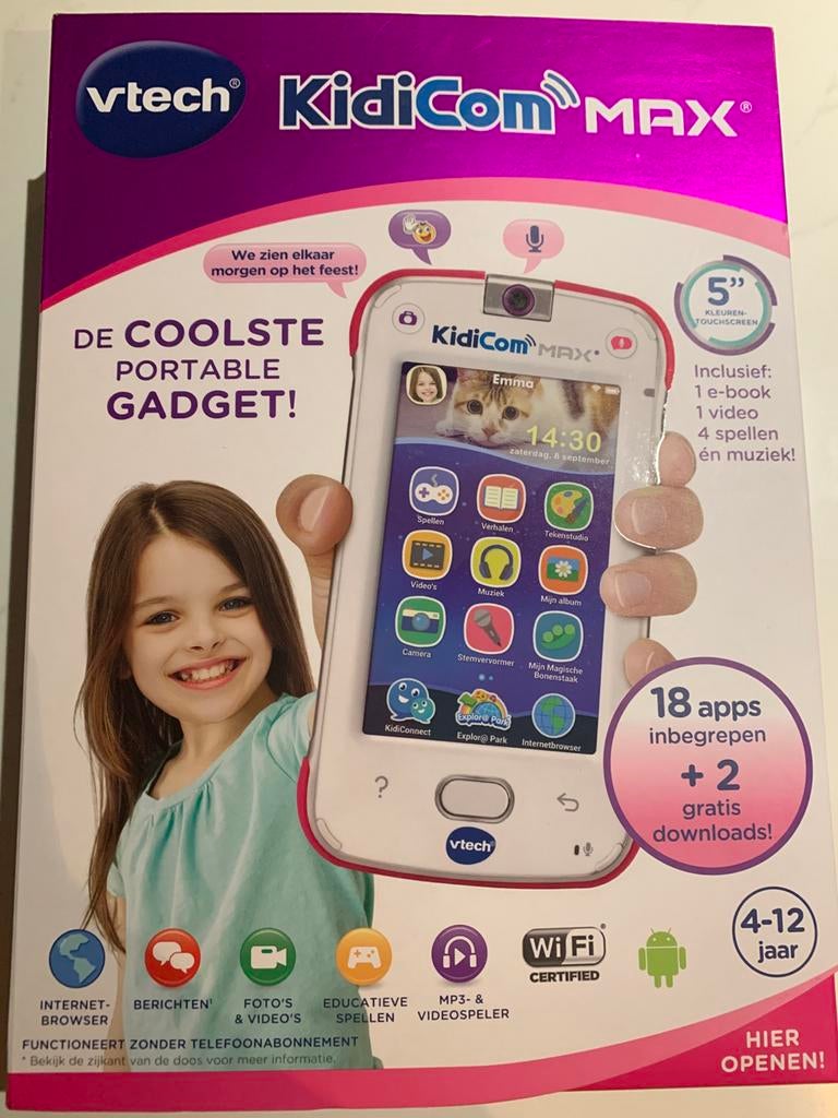 Vtech kidicom max, Enlèvement ou Envoi, Comme neuf
