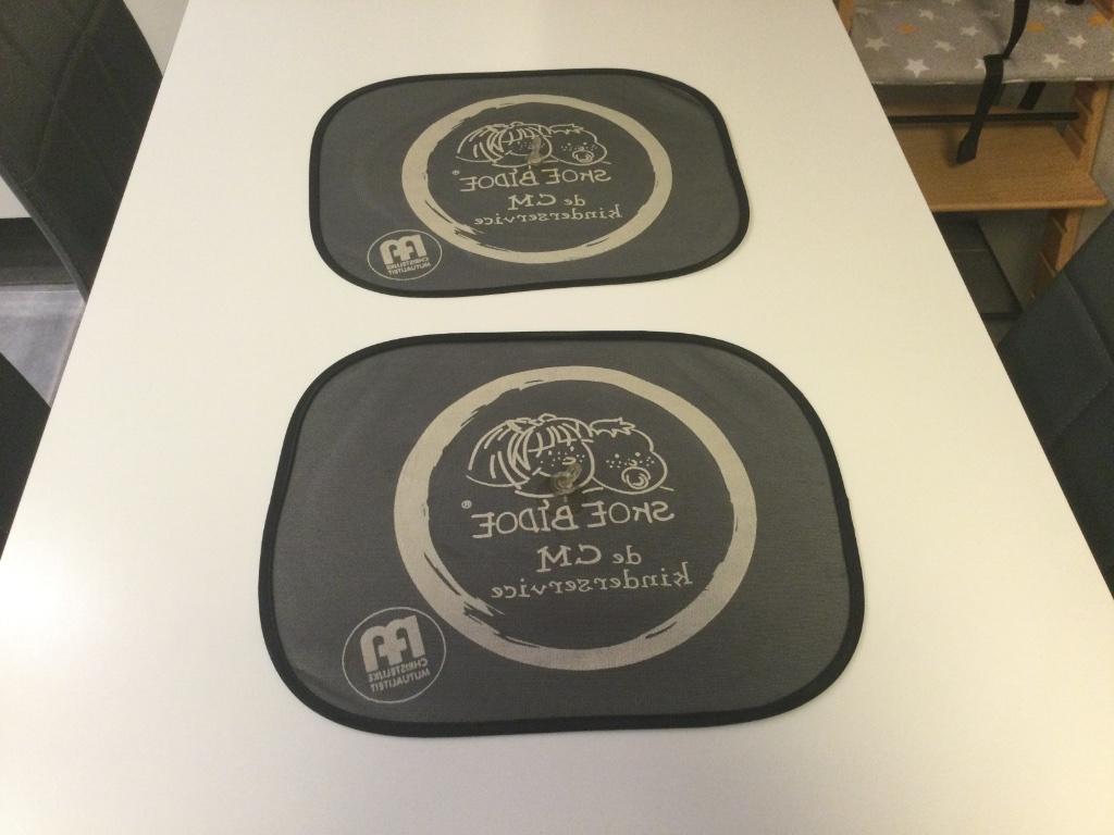 Zonneschermen voor in de auto, Kinderen en Baby's, Ophalen of Verzenden, Zo goed als nieuw