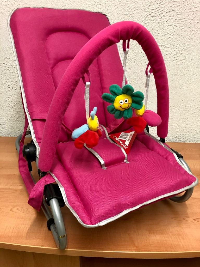Heel mooie en heel stevige relax met speelbeugel. Nieuw!, Kinderen en Baby's, Wipstoeltjes, Ophalen of Verzenden, Nieuw, Topmark