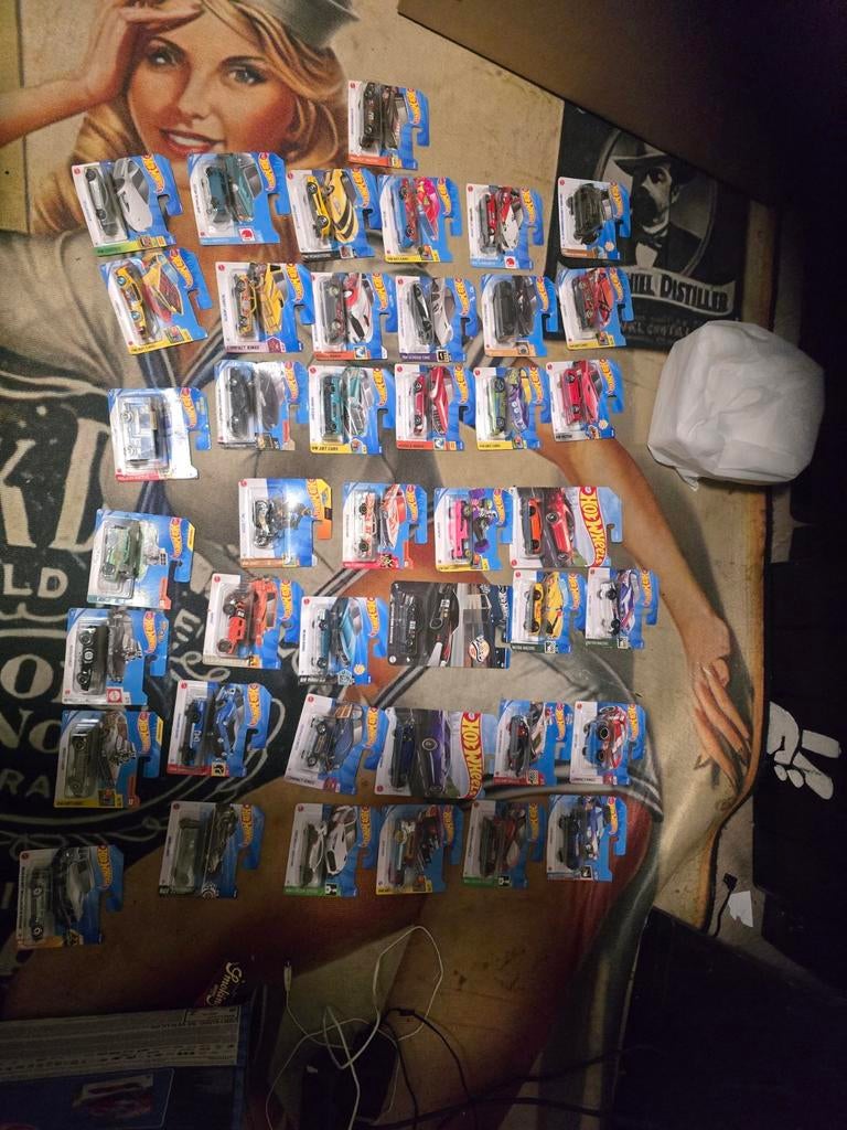 Lot 42 hotwheels, Ophalen of Verzenden