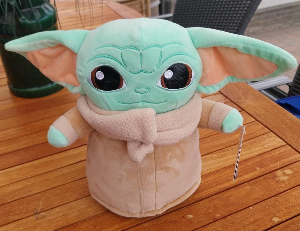 Star Wars the Mandolorian Baby Yoda knuffel 30cm nieuwstaat, Ophalen of Verzenden, Nieuw, Overige typen