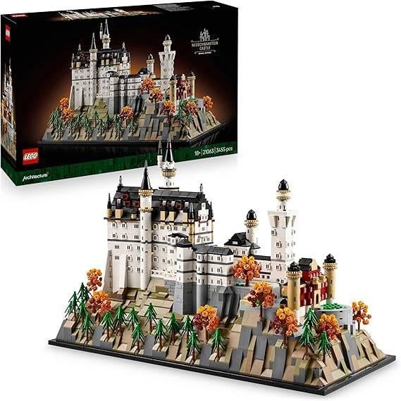 LEGO Architectuur | kasteel Neuschwanstein | GRATIS LEVERING, -, Verzenden, Nieuw, LEGO