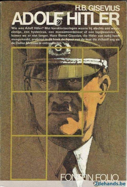 Adolf Hitler. Biografie, Gisevius H.B., Boeken, Ophalen of Verzenden, Gelezen