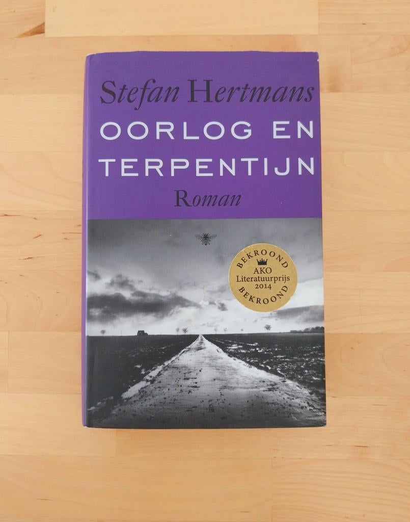 Boek Oorlog en Terpentijn van Stefan Hertmans, Ophalen of Verzenden, Zo goed als nieuw, Stefan Hertmans