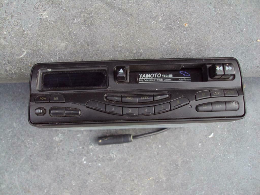 radio - cassette speler voor in de auto, Enlèvement, Utilisé