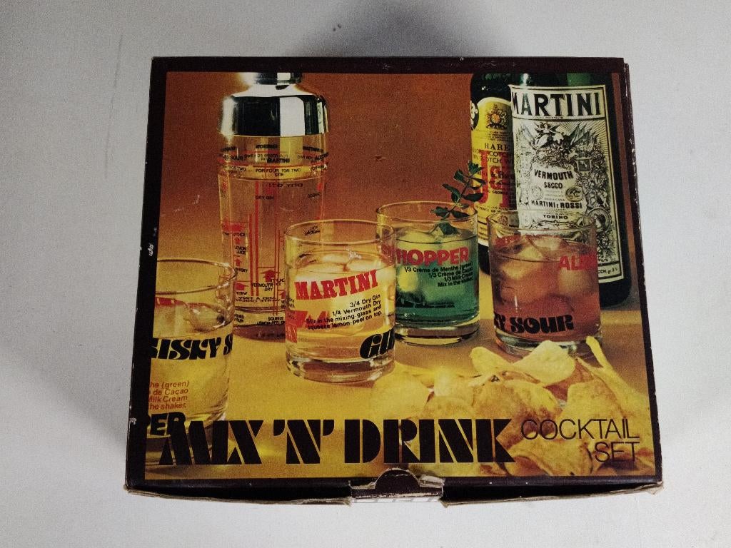 Vintage cocktail set Martini, Enlèvement ou Envoi, Neuf