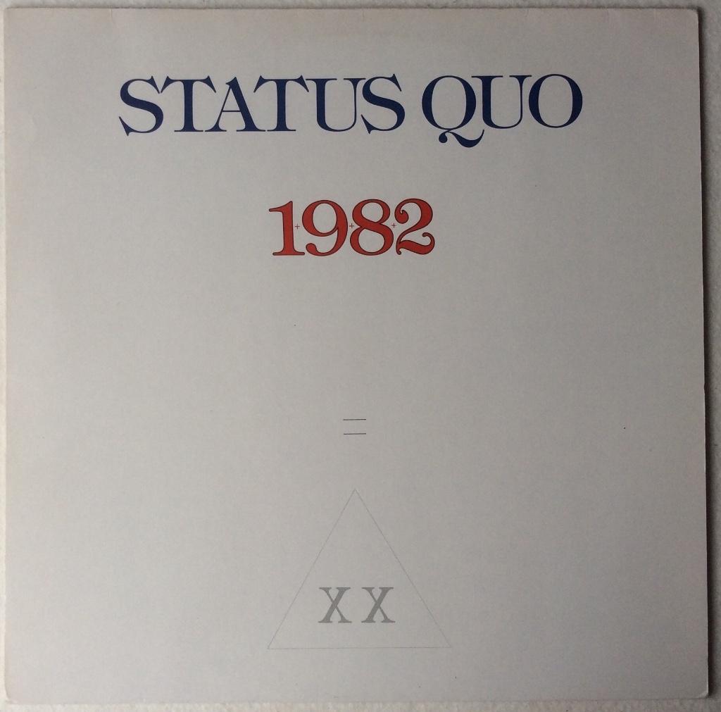 Staus Quo "1982" XX, Enlèvement ou Envoi, Comme neuf, 12 pouces