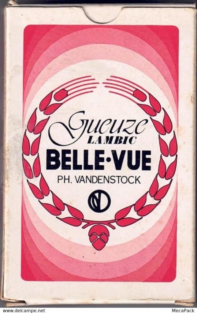 Jeu de carte complet 52 cartes Gueuze Lambic Belle-Vue, Enlèvement ou Envoi, Utilisé, Carte(s) à jouer