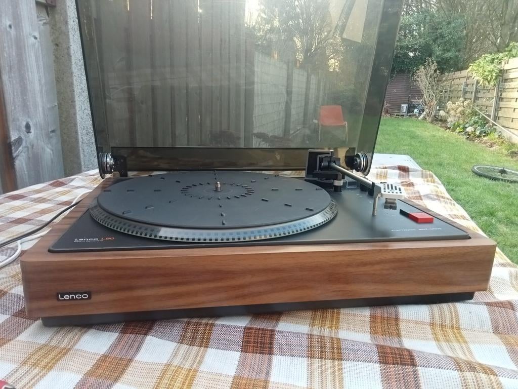 Tourne-disque Lenco L90 vintage datant de 1975, provenant du, Enlèvement, Comme neuf, Tourne-disque