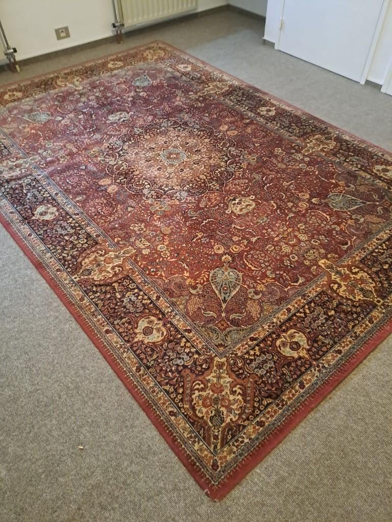 Vintage tapijt van Louis de Poortere, Huis en Inrichting, Ophalen, Gebruikt, Klassiek, 200 cm of meer