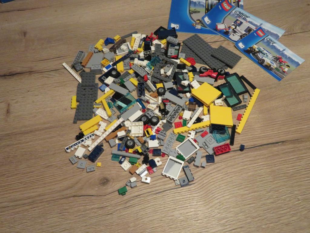 Lego 3661 (City Police Bank & Money Transfer), Ophalen of Verzenden, Gebruikt, Complete set, Lego