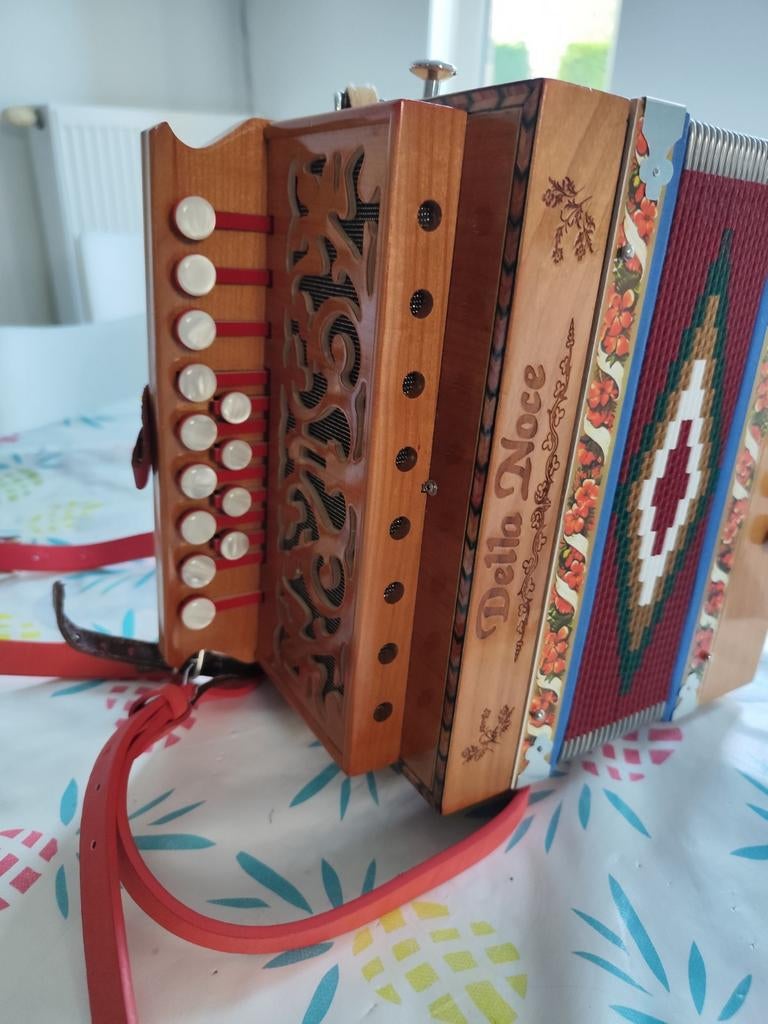 Italiaanse organeto, Muziek en Instrumenten, Accordeons, Ophalen of Verzenden