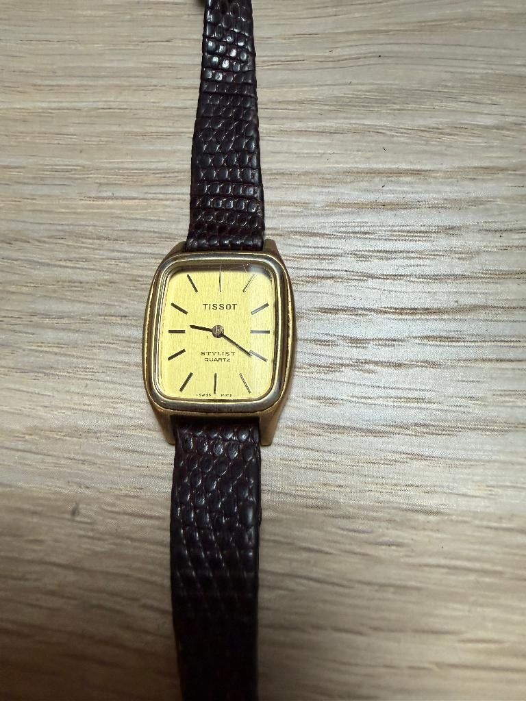 Horloge Tissot, Handtassen en Accessoires, Horloges | Antiek, Overige materialen, Met bandje, Tissot, Polshorloge