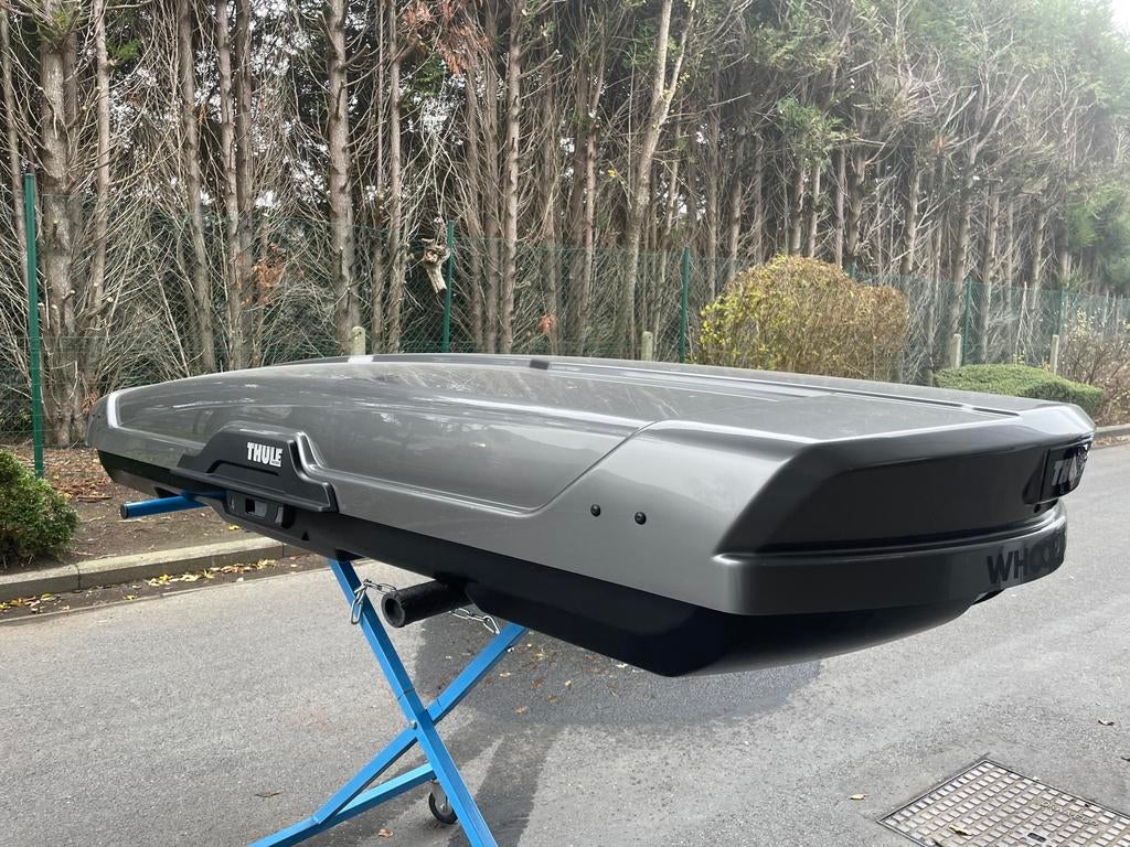 Thule Motion XT Alpine XXL dakkoffer titanium, Ophalen, Zo goed als nieuw