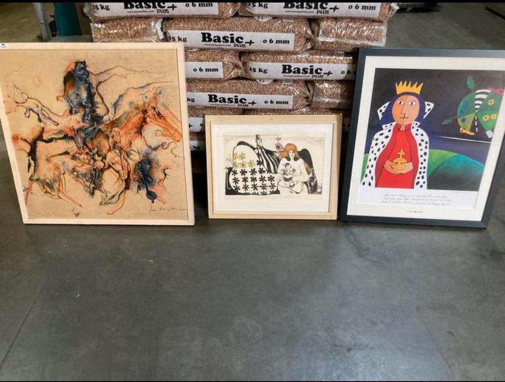 Diverse schilderijen kunstwerken schilderwerk schilderij, Ophalen