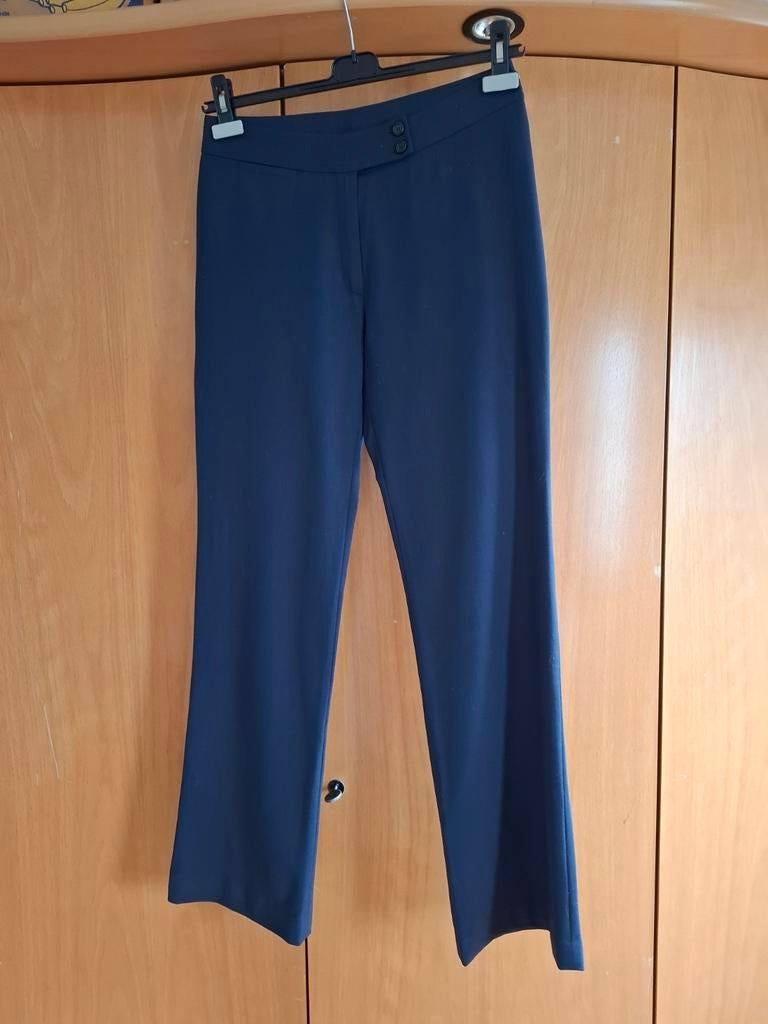 Pantalon, Blauw, Ophalen of Verzenden, Lang, Gedragen