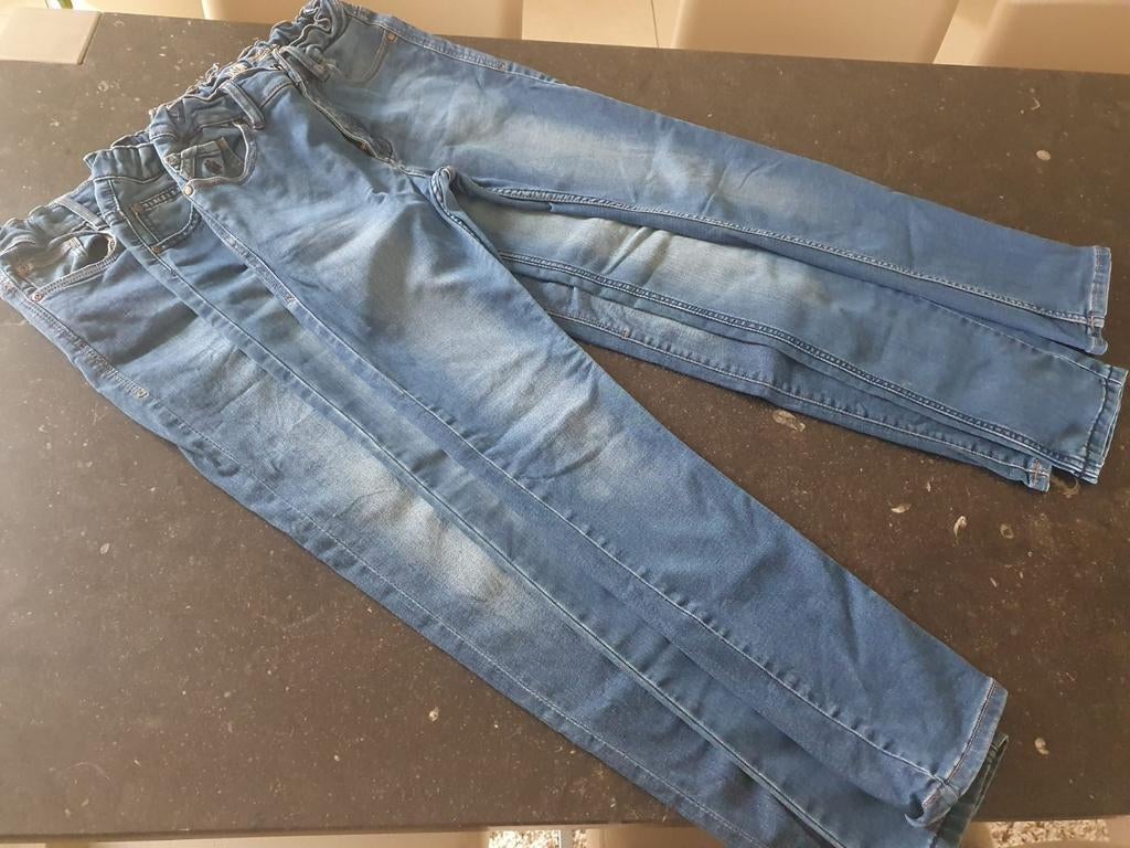 3 jeansbroeken, maat 164, Ophalen of Verzenden, Gebruikt, Jongen of Meisje, Broek