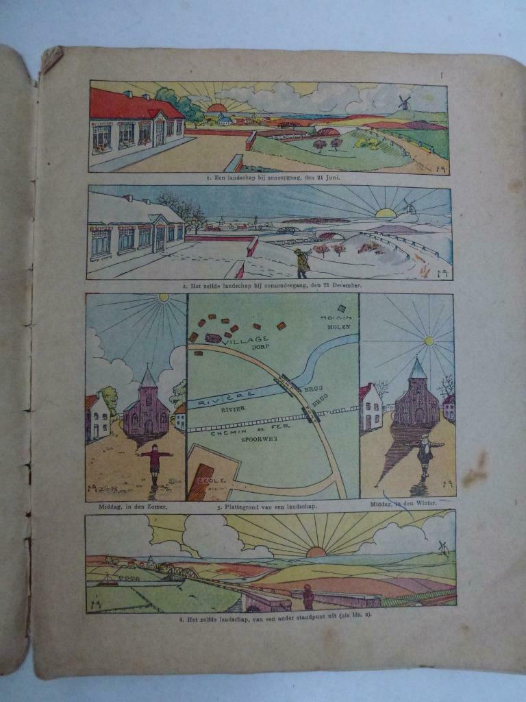 Aardrijkskunde  1927, Antiek en Kunst, Verzenden