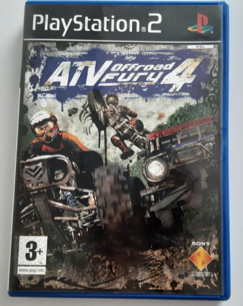 ATV offroad fury 4 spel voor ps2, Ophalen of Verzenden, Gebruikt, Racen en Vliegen