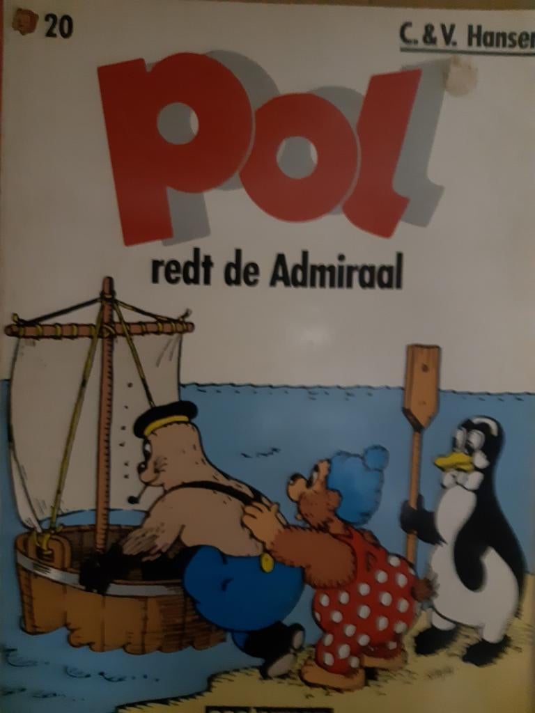 Strip POL redt de Admiraal., Boeken, Eén stripboek, Ophalen of Verzenden, Zo goed als nieuw