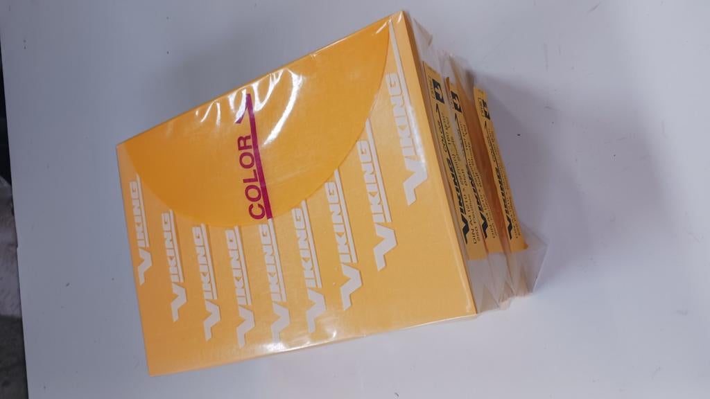 Lot de 3 paquets de papier jaune., Enlèvement, Comme neuf