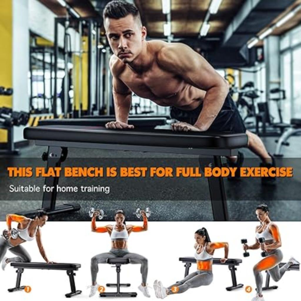 Banc de musculation pliable | banc d'entraînement | Nouveau, Neuf, Banc d'exercice, -, -