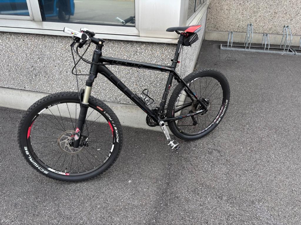Mountainbike, Ophalen
