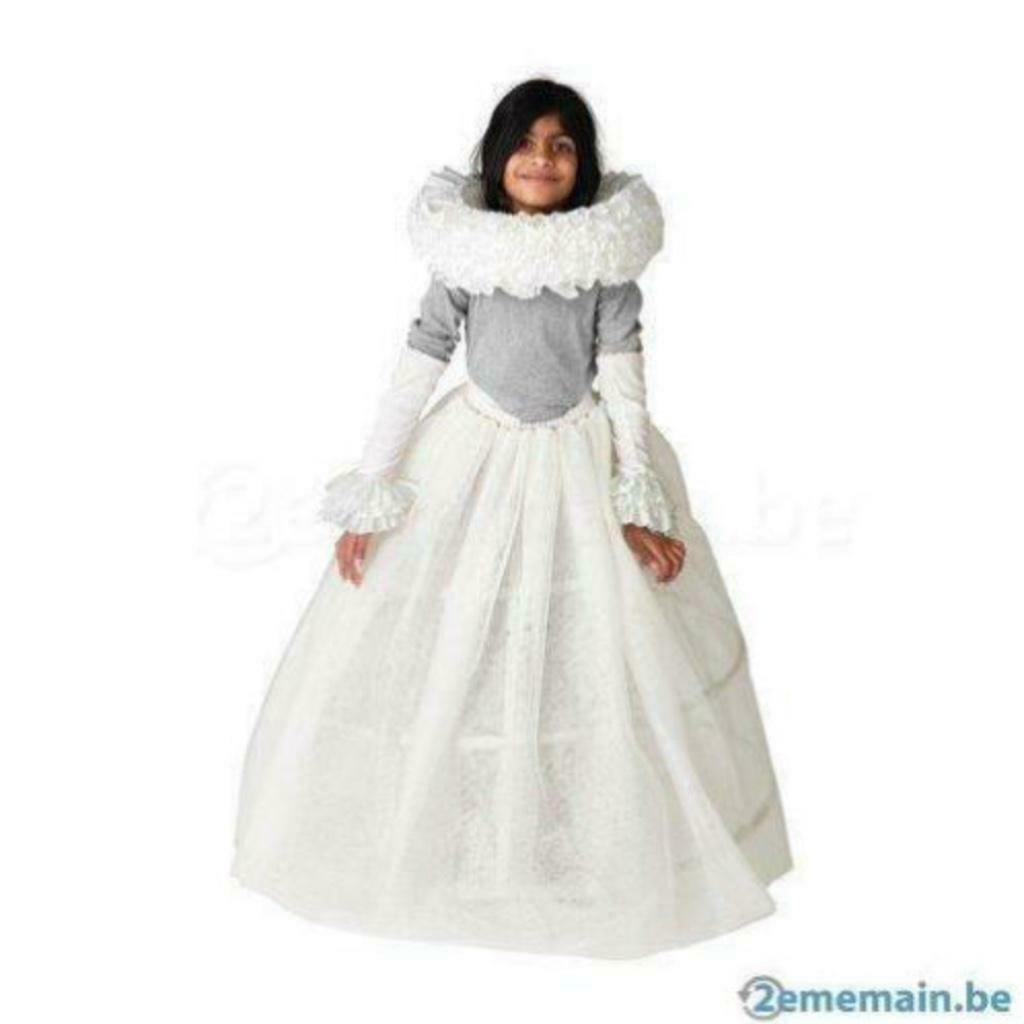 déguisement reine ou mariée NEUF, Meisje