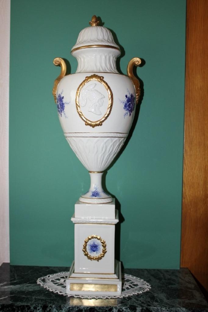 Dekselvaas porcelein, Antiek en Kunst, Ophalen