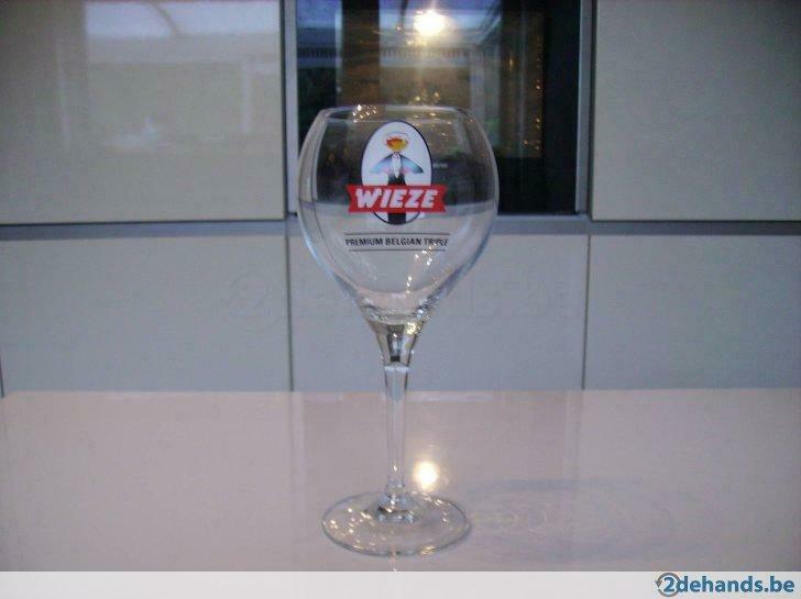 glas wieze trippel, Ophalen of Verzenden, Gebruikt