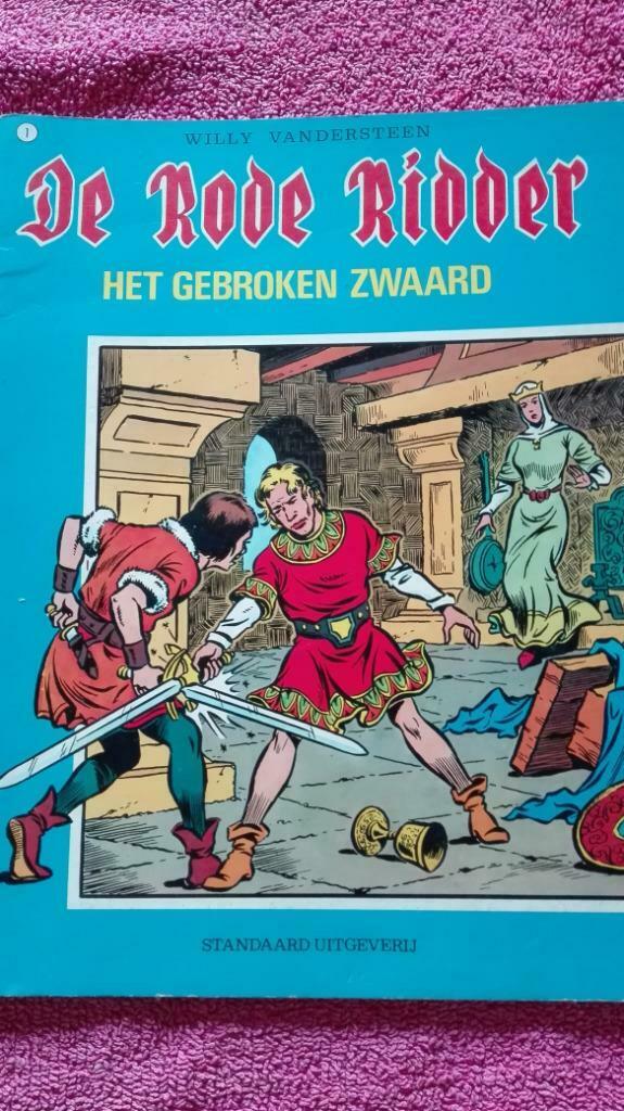 De Rode Ridder/ Het Gebroken Zwaard, Une BD, Enlèvement ou Envoi, Utilisé