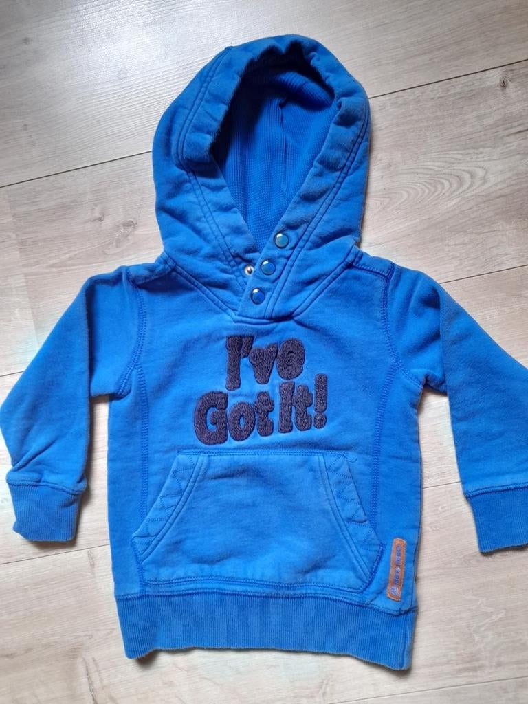 Warme sweater, met kap, jongens, Wickie, mt104, Kinderen en Baby's, Kinderkleding | Maat 104, Trui of Vest, Ophalen of Verzenden