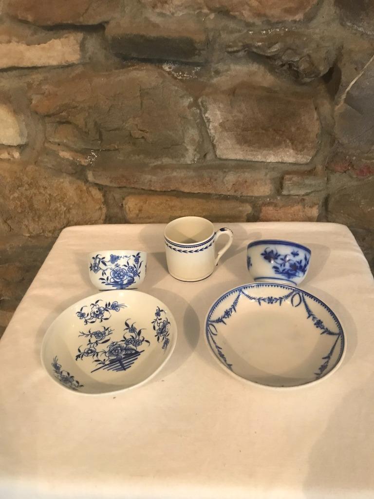 Prachtig lot porselein uit Doornik, Antiek en Kunst, Ophalen of Verzenden