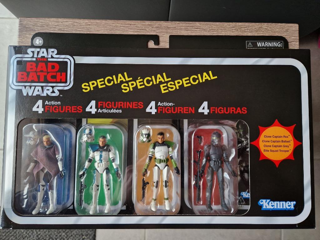 Star Wars The Vintage Collection Bad Batch Special 4-Pack, Collections, Enlèvement ou Envoi, Neuf, Figurine