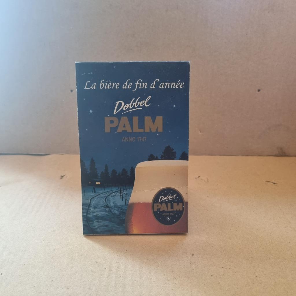 Publicité de table Dobbel Palm (modèle 1), Enlèvement ou Envoi, Utilisé, Panneau, Plaque ou Plaquette publicitaire, Palm