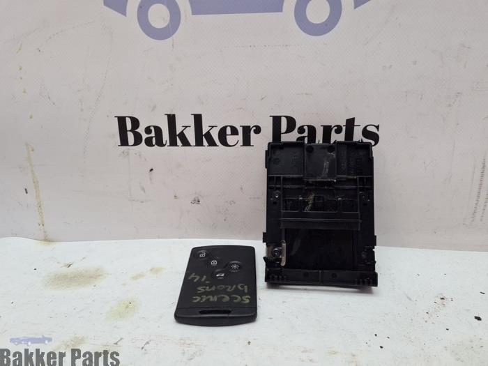 Serrure de contact + clé d'un Renault Grand Scenic, Autos : Pièces & Accessoires, Autres pièces automobiles, -, Renault, -, 3 mois de garantie