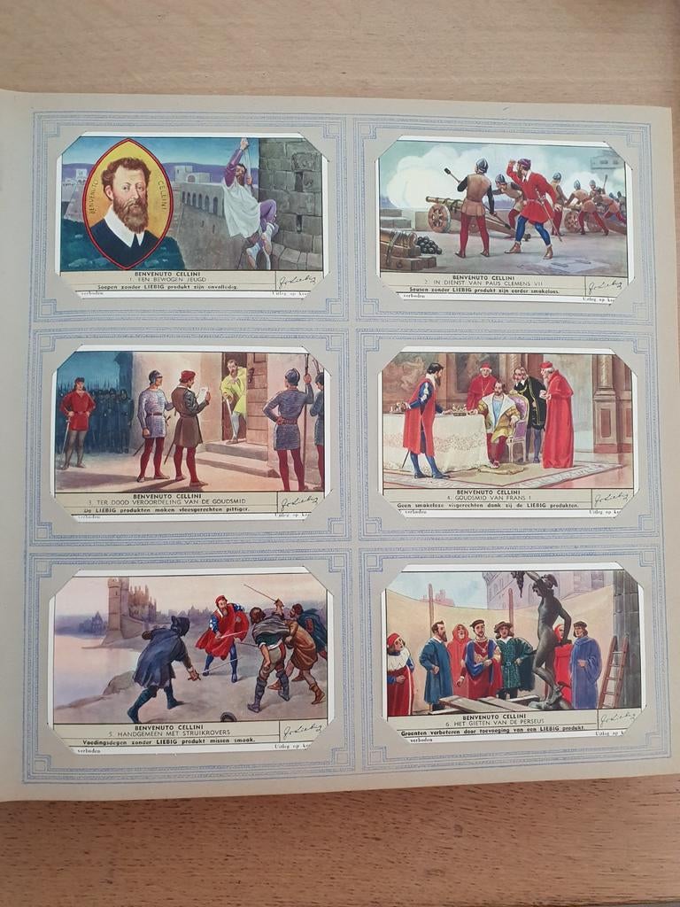 Liebig Chomo's - volledig album - Gratis verzending !, Ophalen of Verzenden